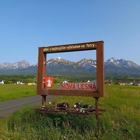 Apartman Tatry Nová Lesná Dış mekan fotoğraf